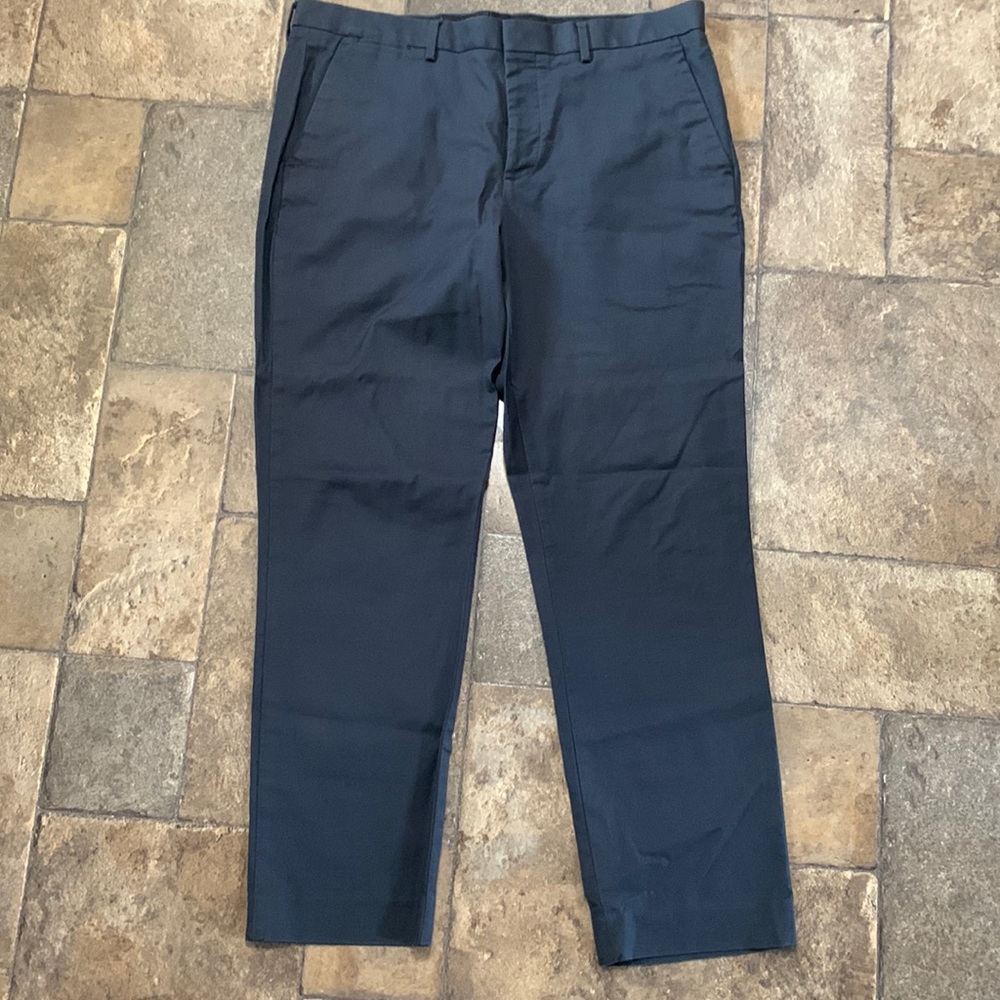 Express Photographer Dress Pants Men's W34 L30 Navy Blue